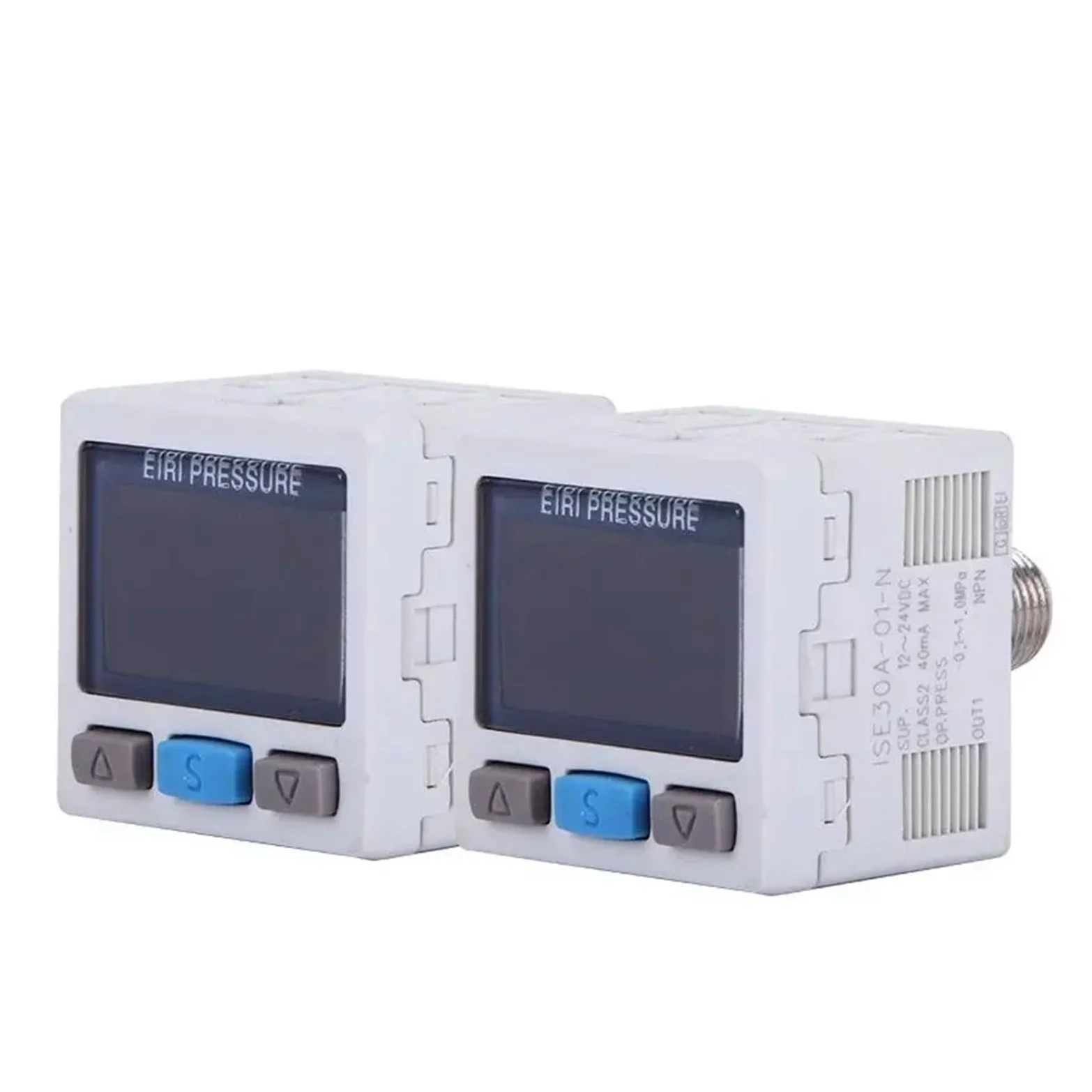 Régulateur de pression, SMC Type ZSE/ISE30A/AF pneumatique haute précision affichage numérique commutateur électronique de pression ISE30A-01-N ZSE30A-01-PL(01-A-L,ISE30A -0.1 to 1MPa)