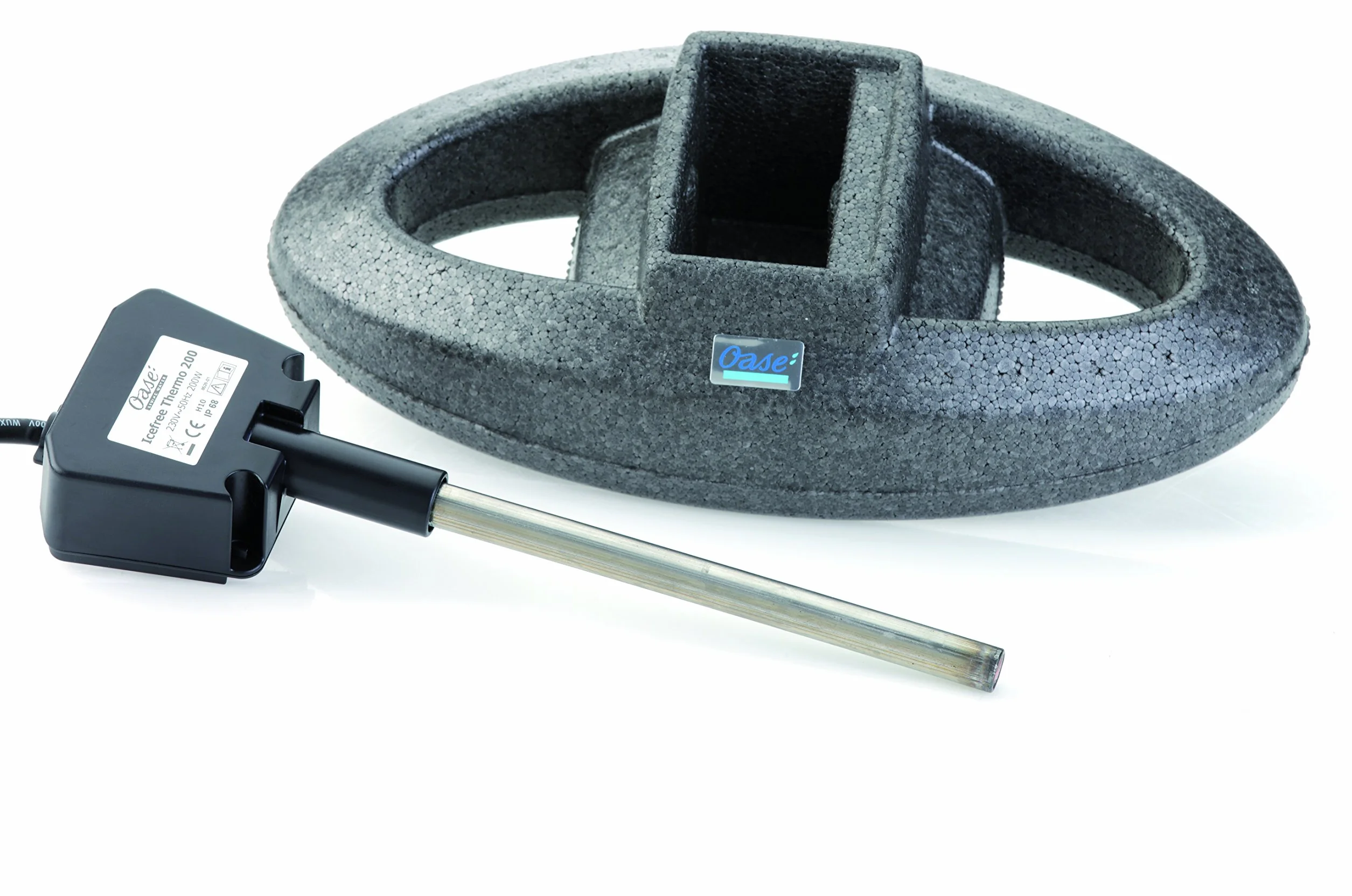 Oase 51230 Réchauffeur d'eau pour étangs et bassin icefree thermo, Noir