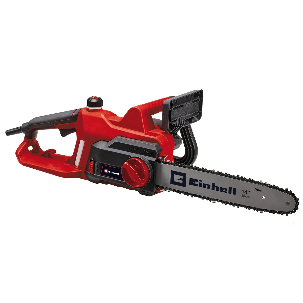 Einhell Tronçonneuse électrique GC-EC 1935 (puissance de 1900 W, longueur 32,5 cm, vitesse maximale de la chaîne de 15,5 m/s, tension de chaîne sans outil, protection anti-rebond à frein de chaîne)