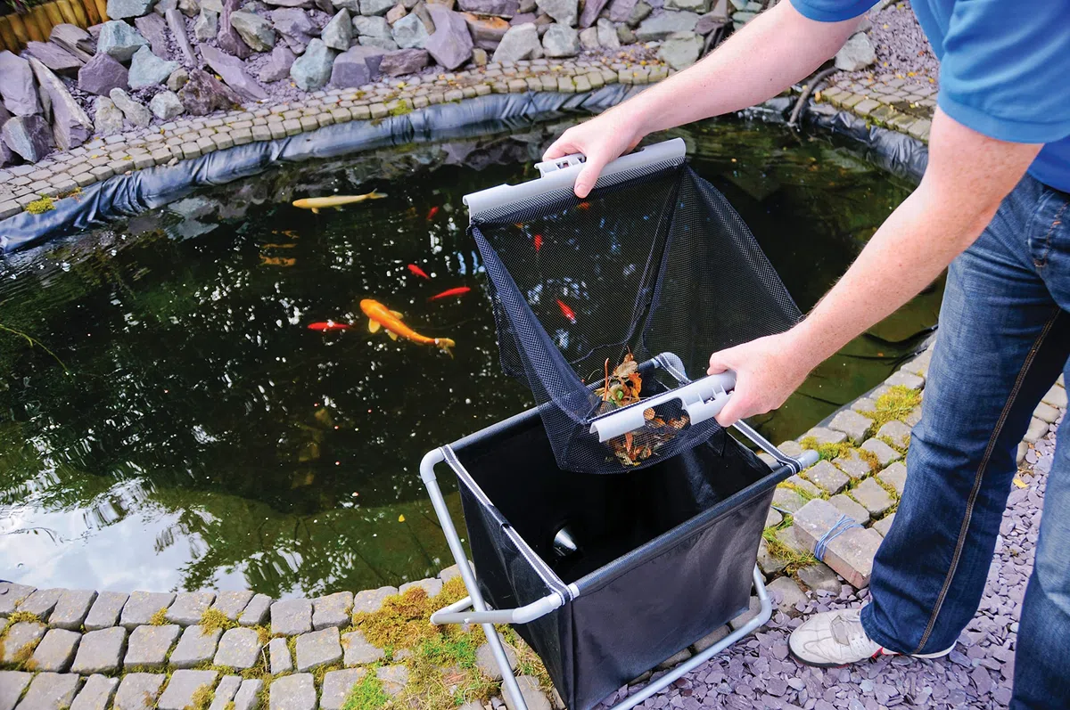 HOZELOCK Panier d’Aspirateur pour Bassin, Compact, Élimine Feuilles et Particules