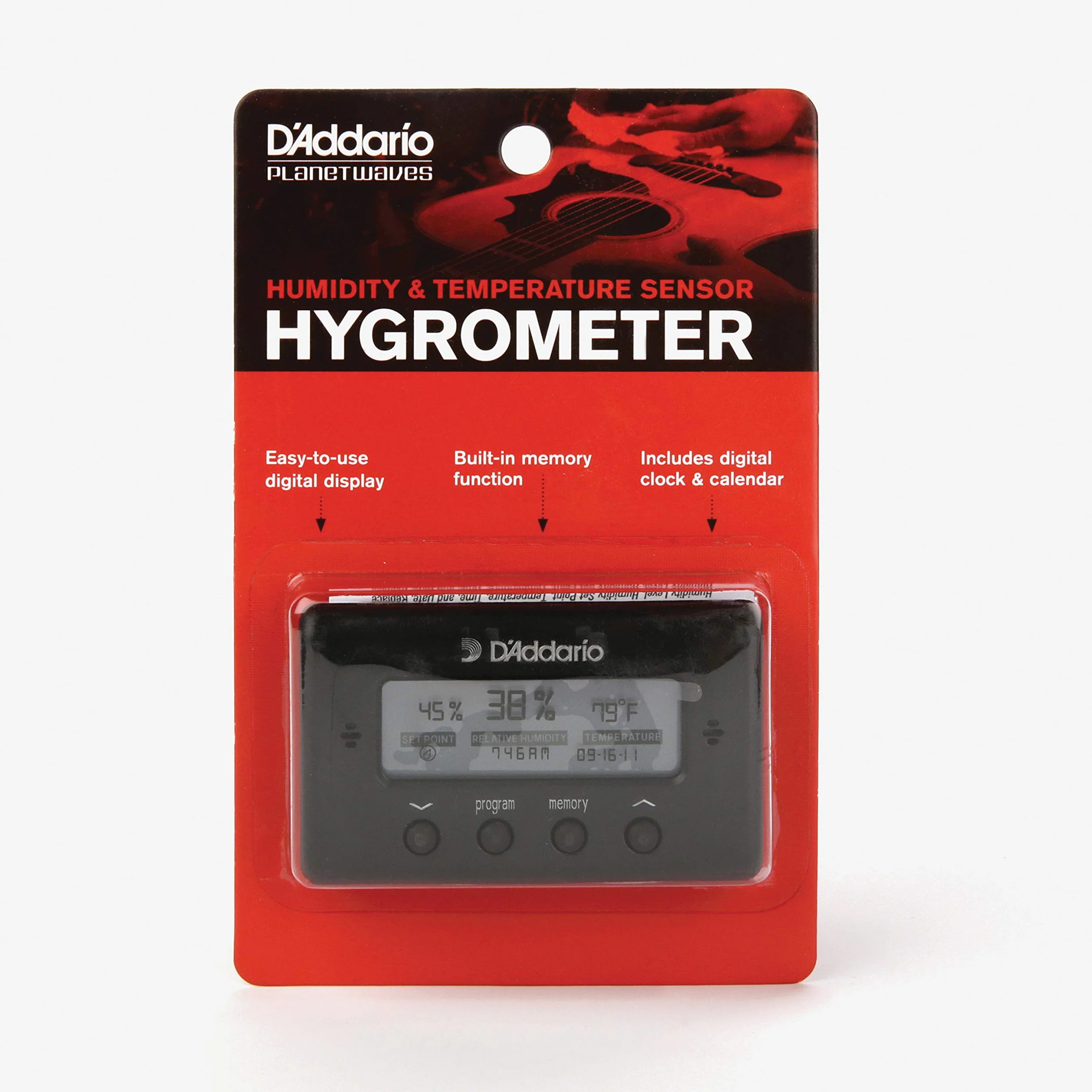 Planet Waves PW-HTS Capteur de température/d'humidité