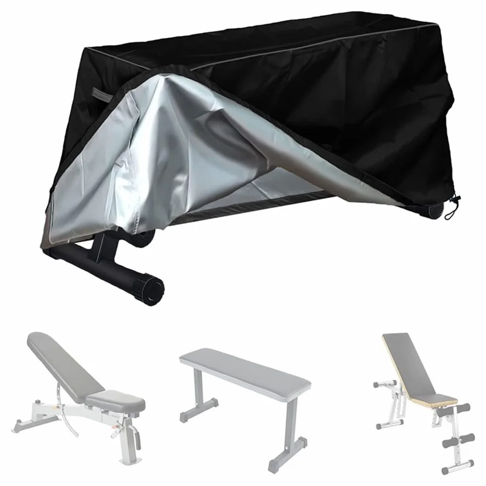 Housse de banc de musculation imperméable eau poussière pour banc d'exercice