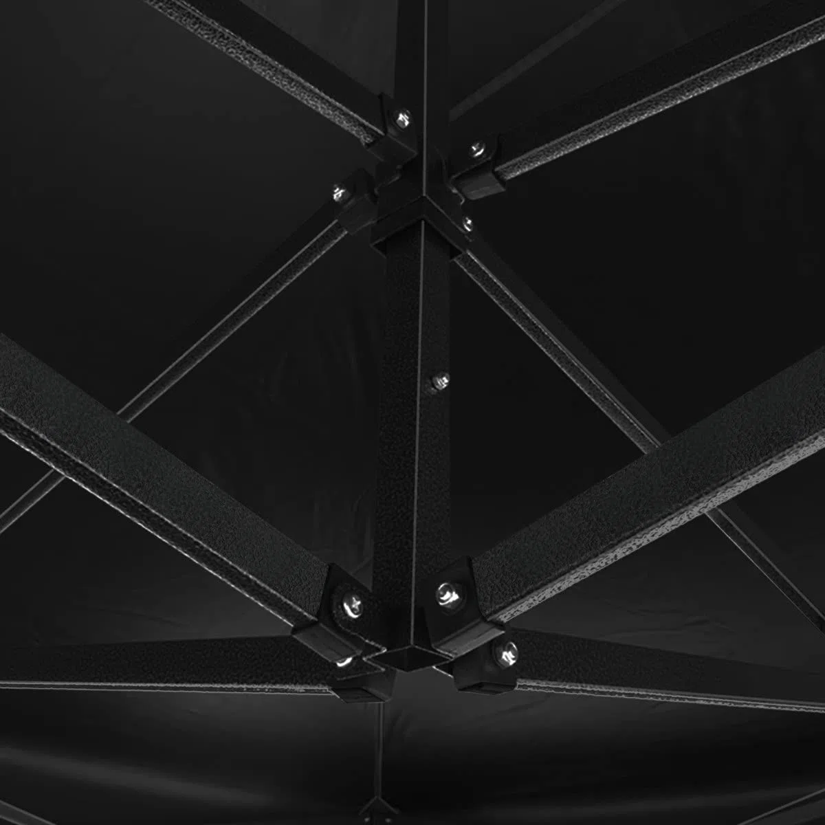 Pavillion Pliable 3x4,5m / Tente de Course Tourtecs Compatible avec la Piste MOTEA Noir