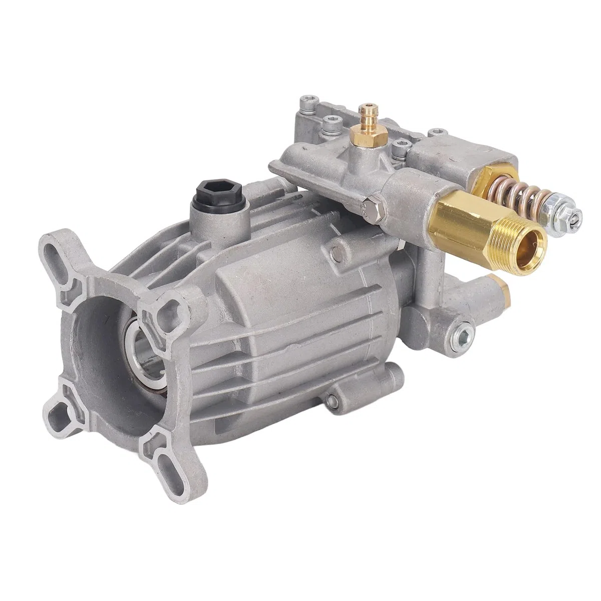 FTVOGUE Pompe de Laveuse Haute Pression 3/4 Po Pompe de Machine à Laver à Arbre Horizontal 2610-3000PSI 2,2-2,4GPM pour Murs, Clôtures, Maisons, Trottoirs, Véhicules