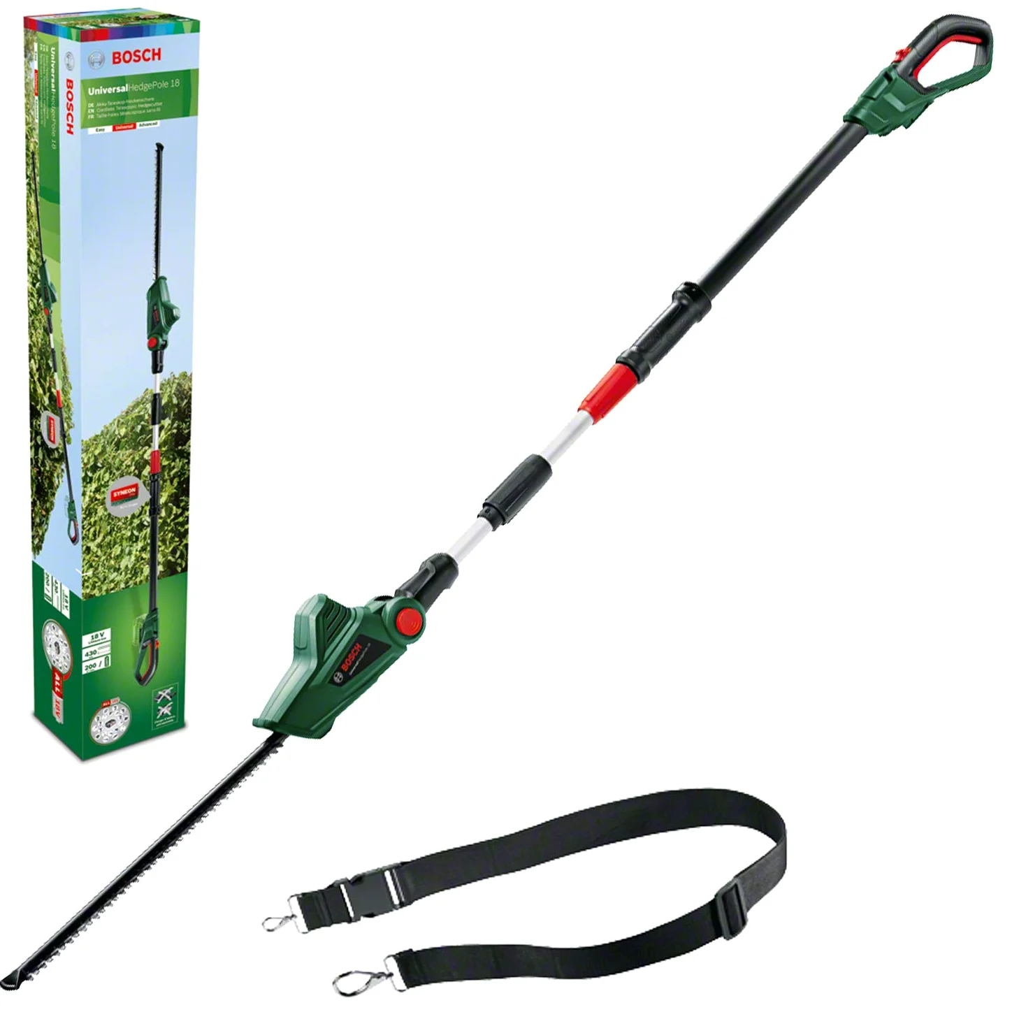 Bosch UniversalHedgePole 18 taille-haies télescopique sans fil 18V