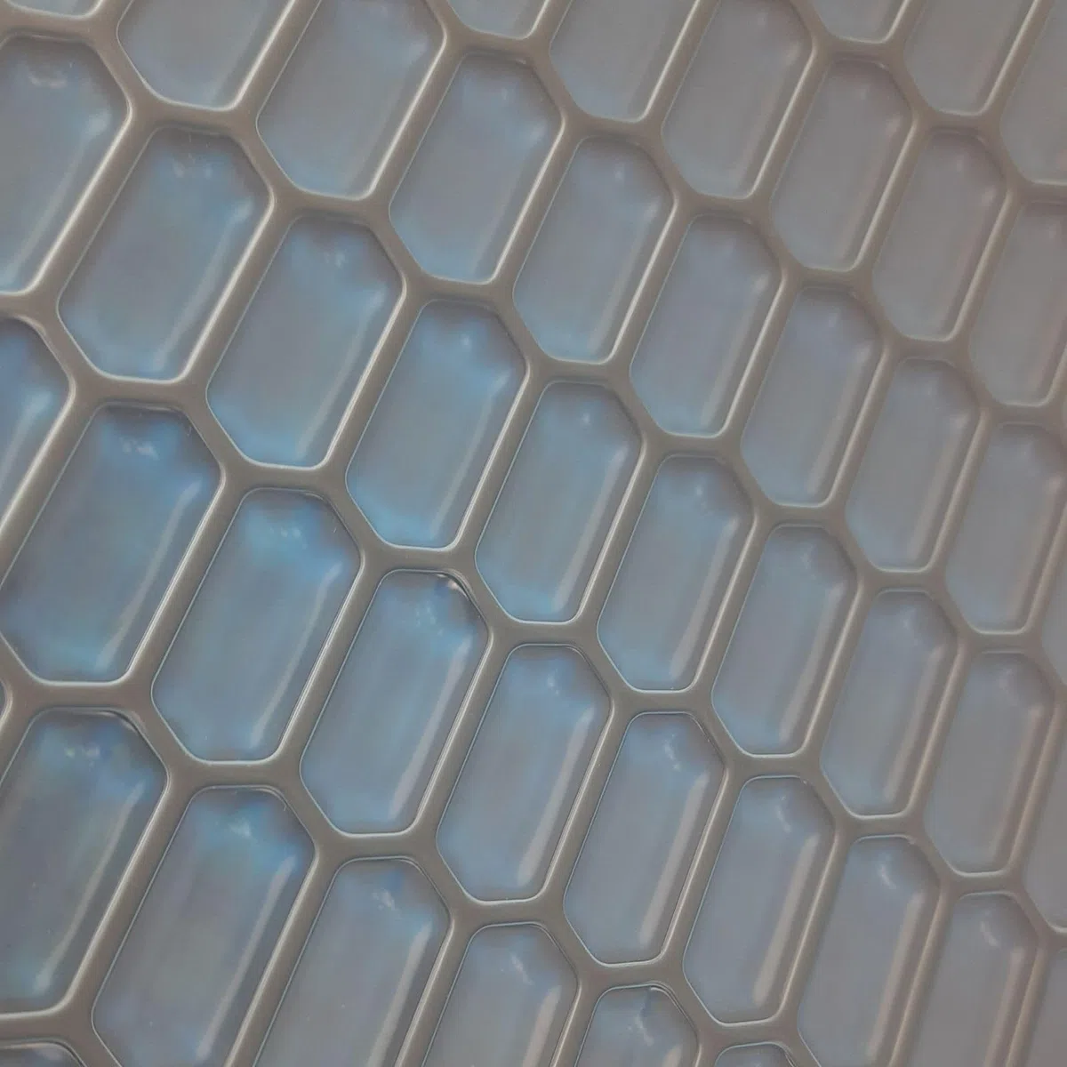 Bâche à Bulles Solaire Piscine 8 x 4 m - Epaisseur 500 Microns Premium - Bordée 4 Côtés - Technologie Alvéolaire Chauffante Anti Algues - Bleu/Gris
