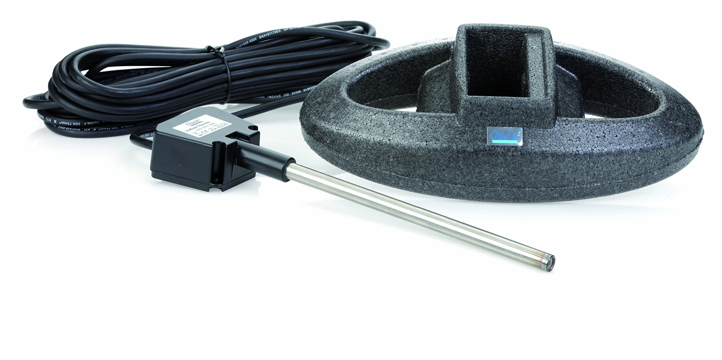 Oase 51230 Réchauffeur d'eau pour étangs et bassin icefree thermo, Noir