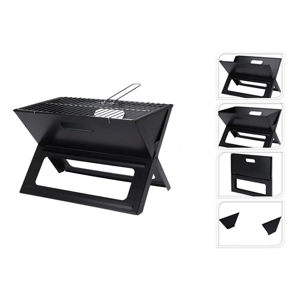 BARBECUE PLIABLE EN FORME DE X
