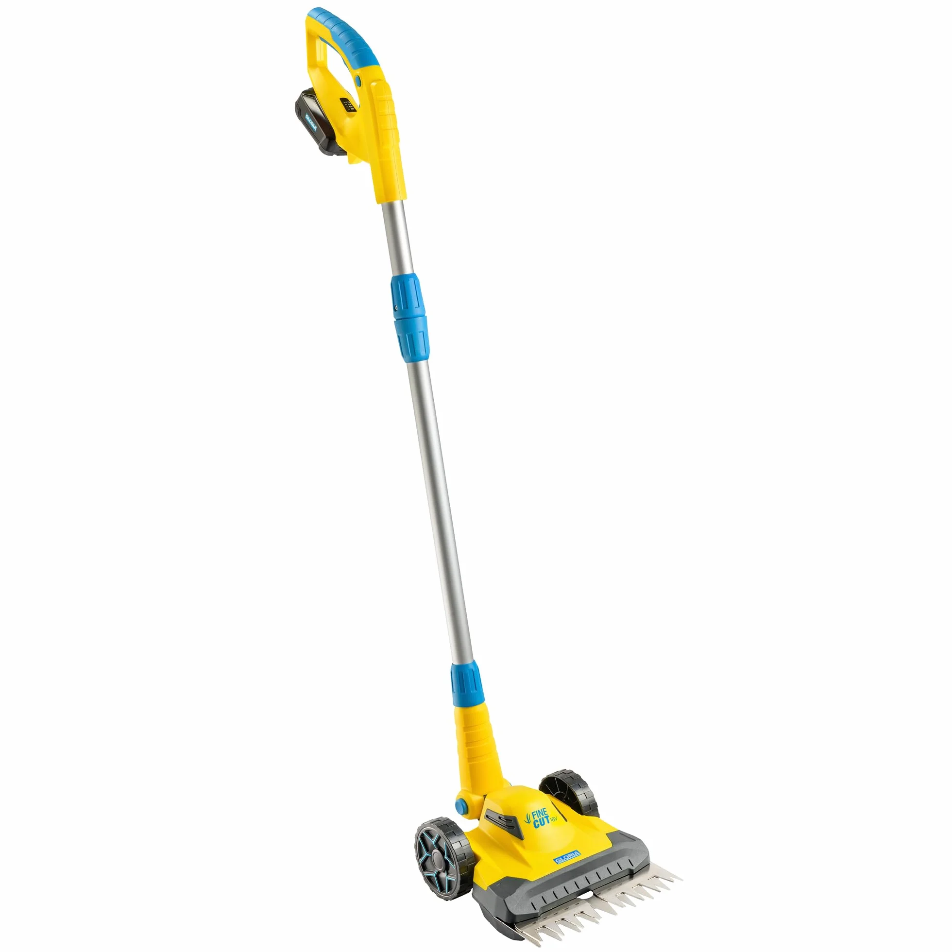 GLORIA FineCut 18V Set Coupe-Bordures et Tondeuse de Finition sans Fil avec Batterie et Chargeur Bosch 18V