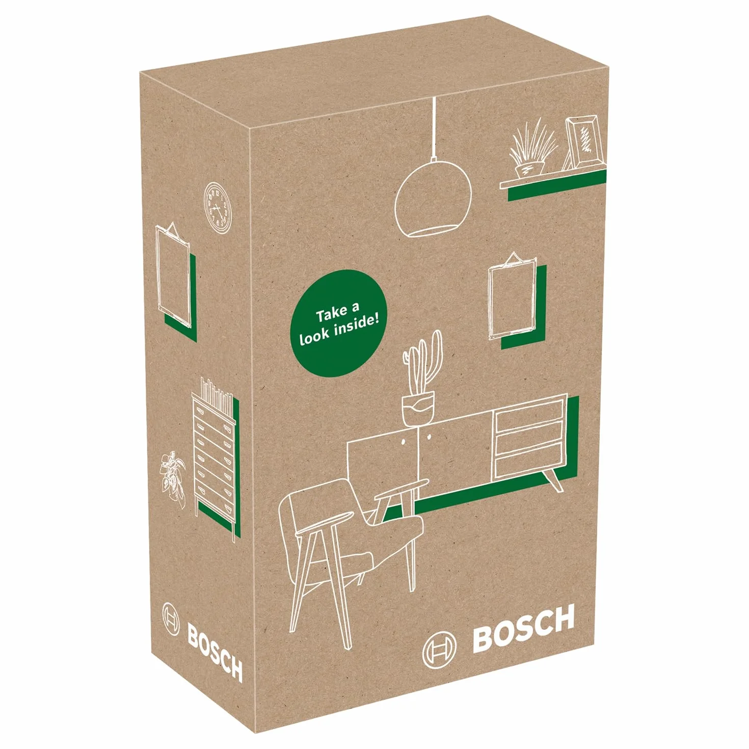 Bosch détecteur Truvo 2ème génération (commande par bouton unique, détection facile de câbles électriques sous tension et de métal jusqu’à 70 mm de profondeur, dans boîte carton e-commerce)