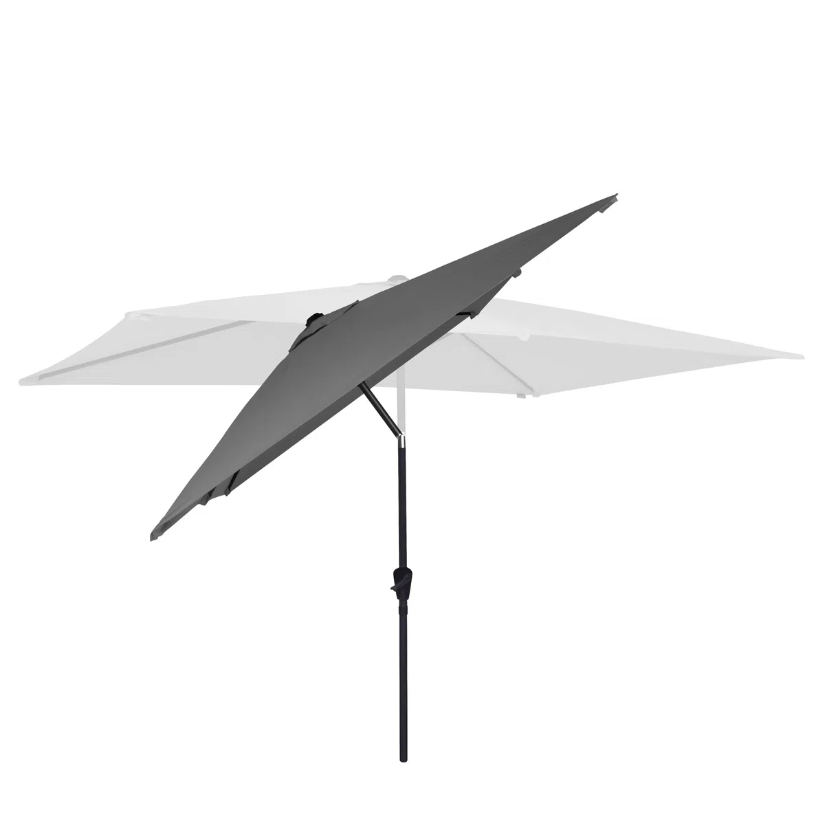 VONROC Parasol de Jardin Extérieur Rapallo 200x300cm - Parasol Rectangulaire Inclinable en Toile Protection Solaire UPF 50+ - Manivelle Anti Retour, Housse de Protection Incluse