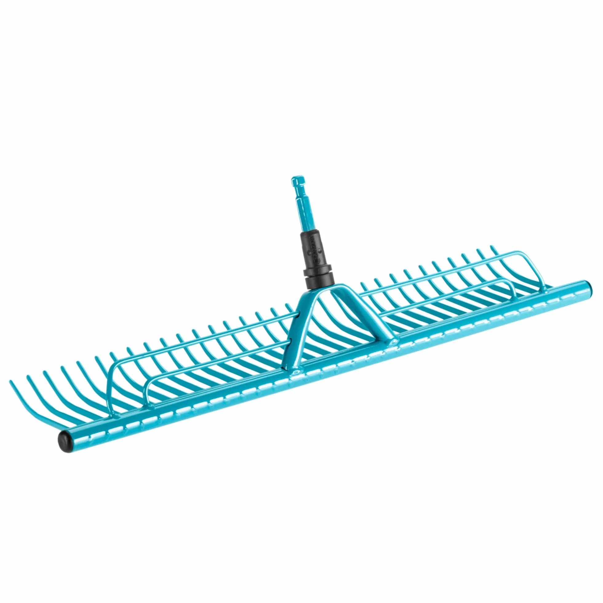 Gardena Râteau à Gazon Combisystem de râteau, Largeur de Travail de 60 cm, pour ramasser Le Gazon coupé, adapté à Tous Les Manches Combisystem, avec bac de ramassage Pratique (3381-20)