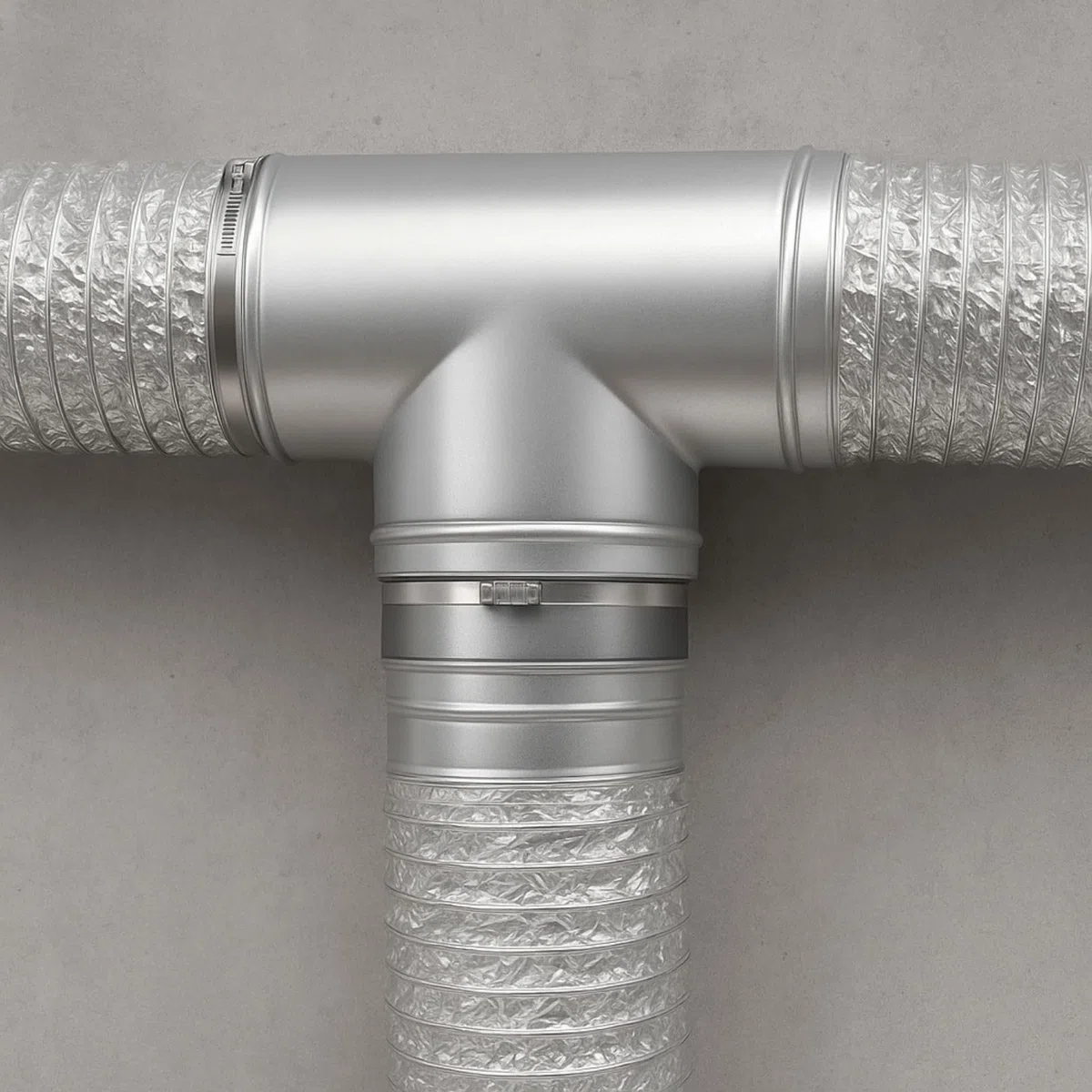 Weedness Raccord T 160 mm pour Ventilateur Conduit Filtre à Charbon Culture Ventilation