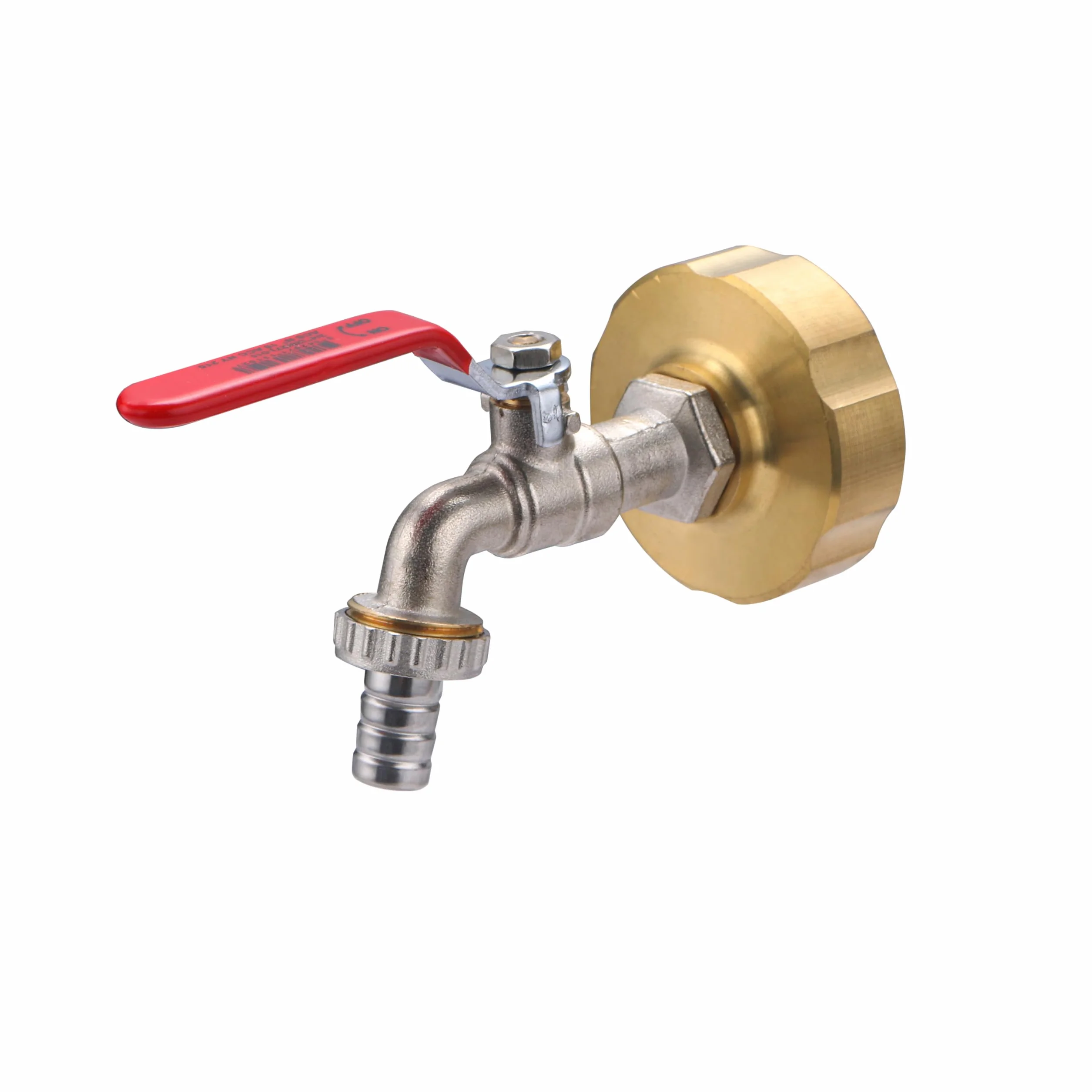 AROZ Robinet de Cuve quart de tour Raccord adaptateur S60 Femelle 20x27 (3/4)