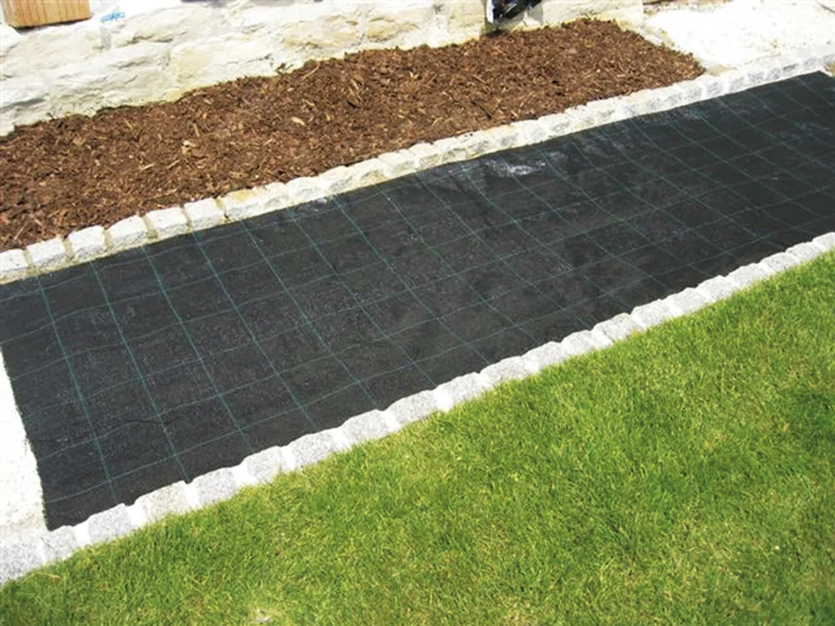 EraGreen Film anti-mauvaises herbes résistant à la déchirure 100m x 0,5m | Stabilisé aux UV et perméable à l'eau | Tissu de sol 100g/m² | Film tissé | Film de jardin | Toile anti-mauvaises herbes |