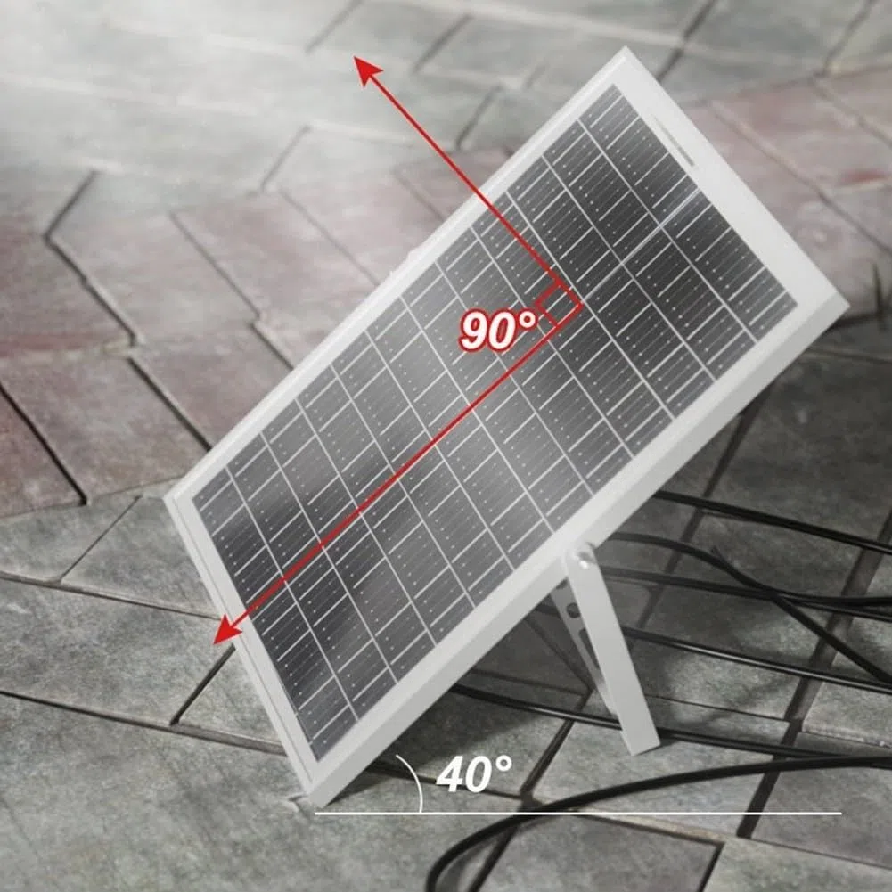 Pompe solaire pour fontaine solaire 25 W 1100 l/h avec moteur sans balais | Hauteur de levage de 5 m, tuyau de 2 m et panneau en silicone polycristallin | pour bassin de jardin