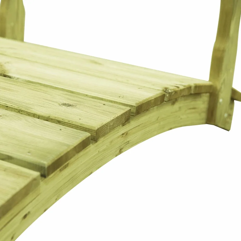 Générique Pont de Jardin avec Balustrade 170x74x105 cm Pin imprégné,Maison & Jardin,Pelouses & Jardins,Vie en extérieur,Structures extérieures,Ponts de Jardin,Brun,56.7 KG,49112