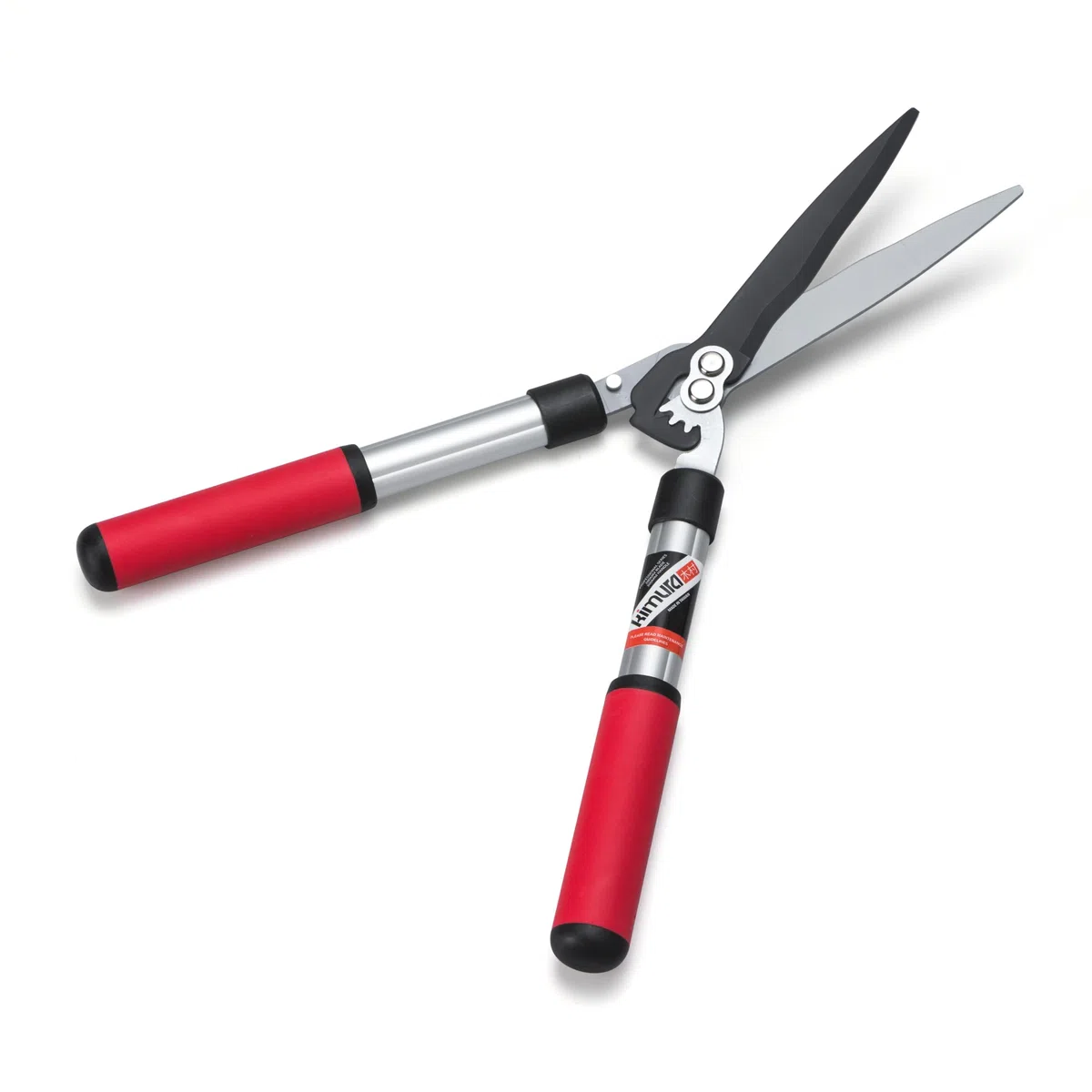 Cisailles de jardin Kimura Pro, cisailles à haies de qualité supérieure avec poignées en aluminium léger, lames japonaises tranchantes SK5, technologie brevetée, acier antirouille - 560 mm