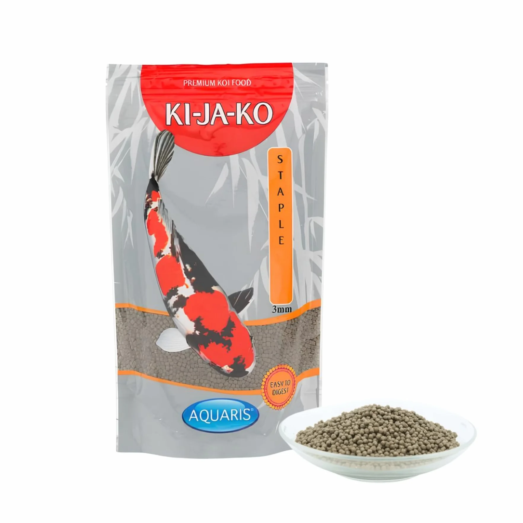 Staple Pellets flottants pour carpes koï 1 kg 3 mm vitamines minéraux