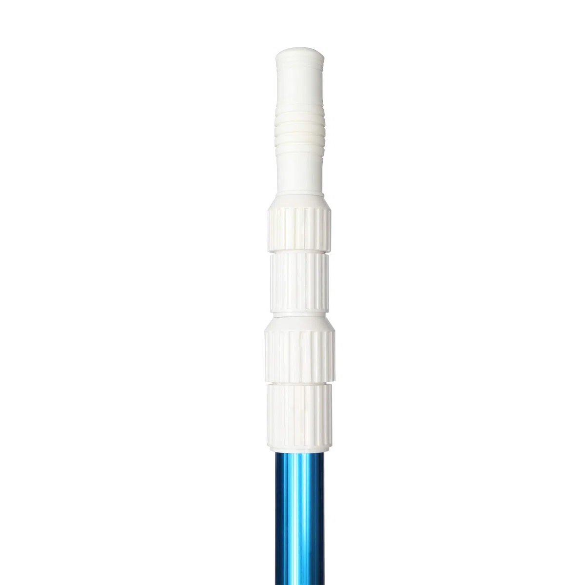 Wiltec Tige télescopique – 3600 x 540 x 530 mm – Raccord 28-30 mm/Réglable 120-360 cm – pour Tête de Brosse de Nettoyage de Piscine et Aspiration Pool Bassin