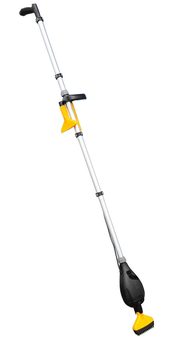 HOZELOCK - Aspirateur de Bassin Pond Vac : Aspirateur Léger et Compact, Fonctionne en Continu, Puissance d'Aspiration Élevée (53 Mbar), Permet d'Économiser +/- 30 % de Temps de Nettoyage [1752 1240]