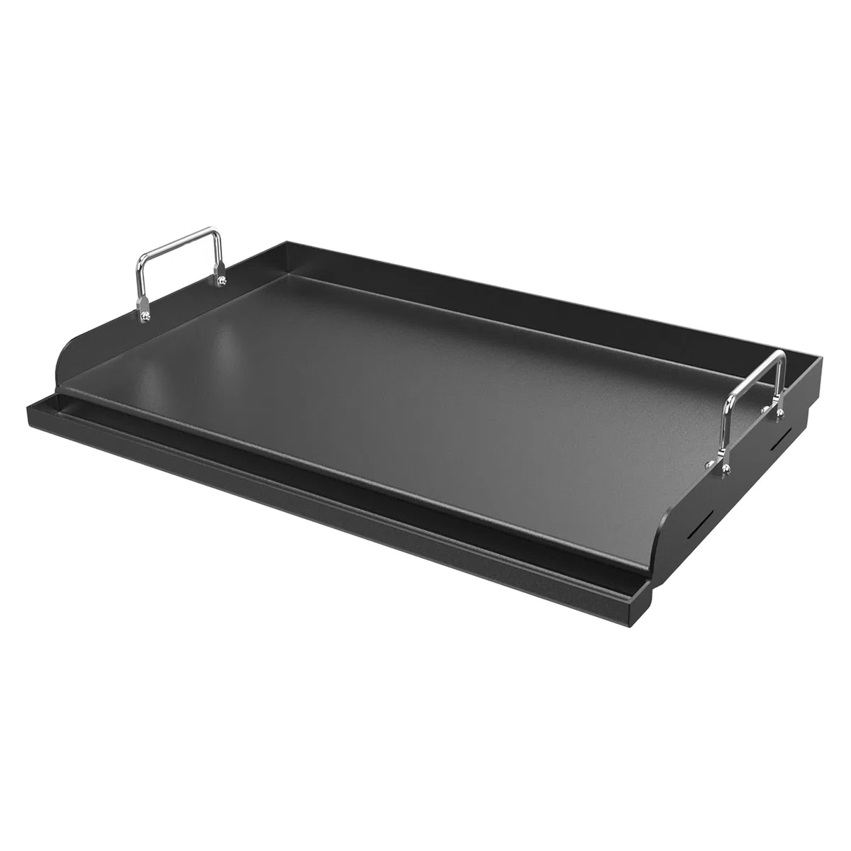 GFTIME Plancha en téflon 63 x 41 cm plaque supérieure plate universelle pour barbecue gaz charbon