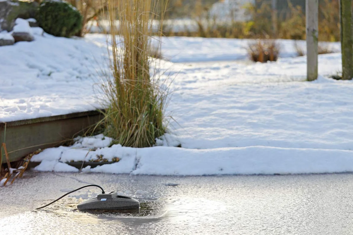 Oase 51230 Réchauffeur d'eau pour étangs et bassin icefree thermo, Noir