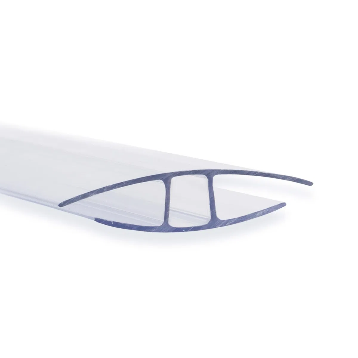 KARAT - Connecteurs pour Plaque Creuse en PVC - Matériau de Construction pour Serre, véranda - Connecteur Transparent résistant aux intempéries - 14 Connecteurs 60,5 x 121 cm, 4 mm d'épaisseur