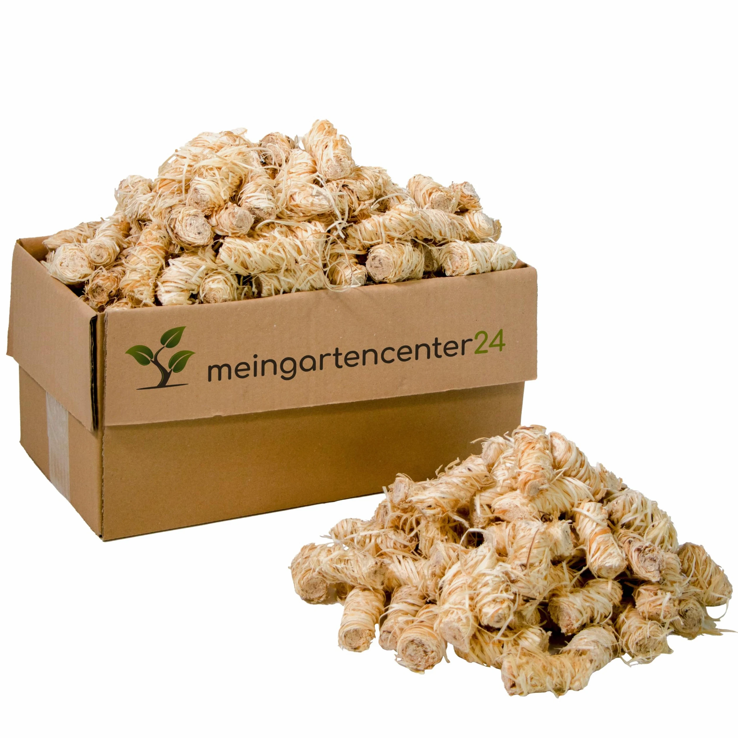 MGC24 Allume-feu en Laine de Bois et Cire 10 kg (760 Pièces) pour Cheminée et Barbecue