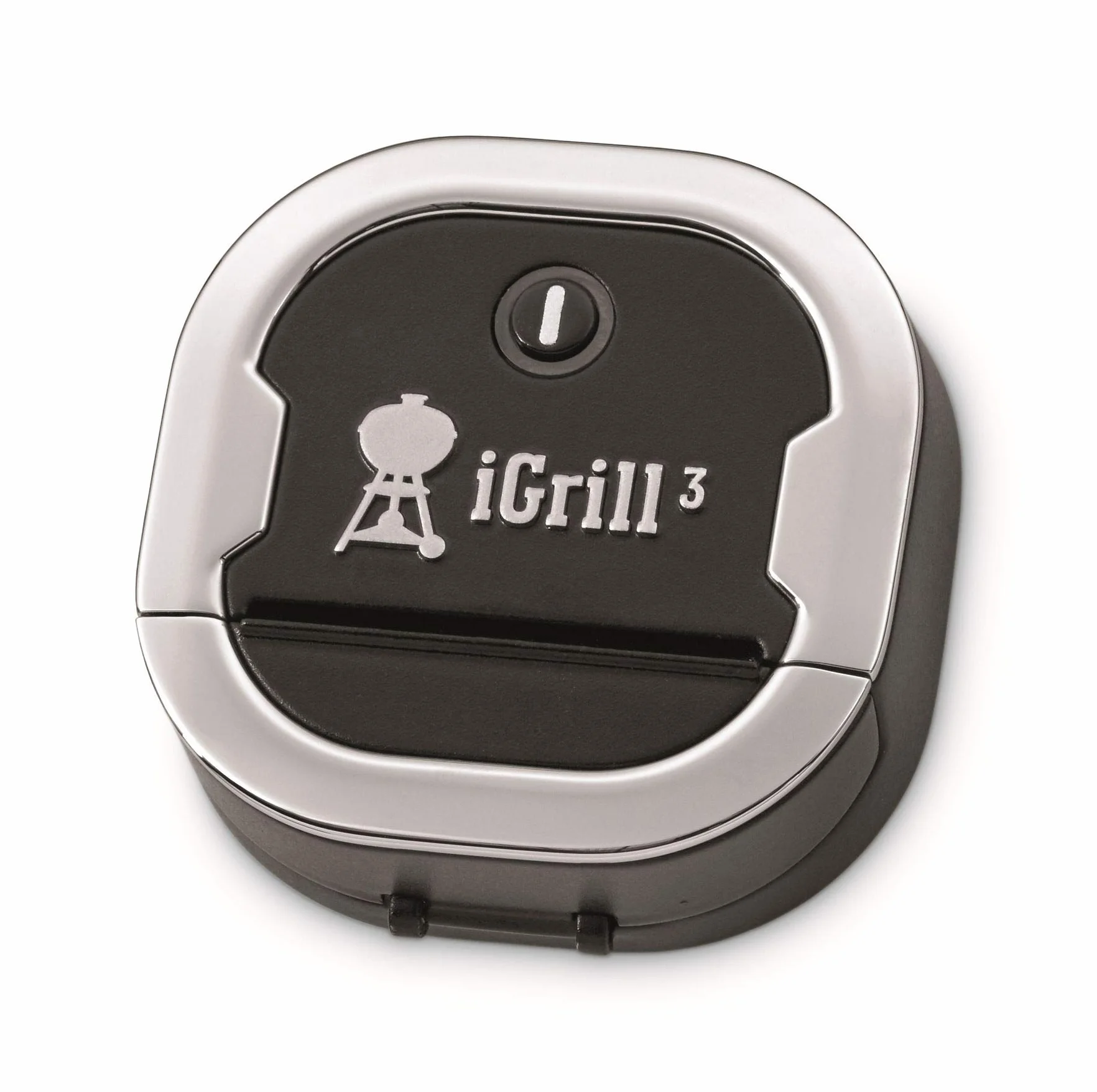 Weber iGrill 3 - Thermomètre intelligent pour la viande avec Bluetooth incluant la sonde, pour Genesis II (et -LX) & Spirit II Series, contrôle via l'application smartphone, argent (7205)
