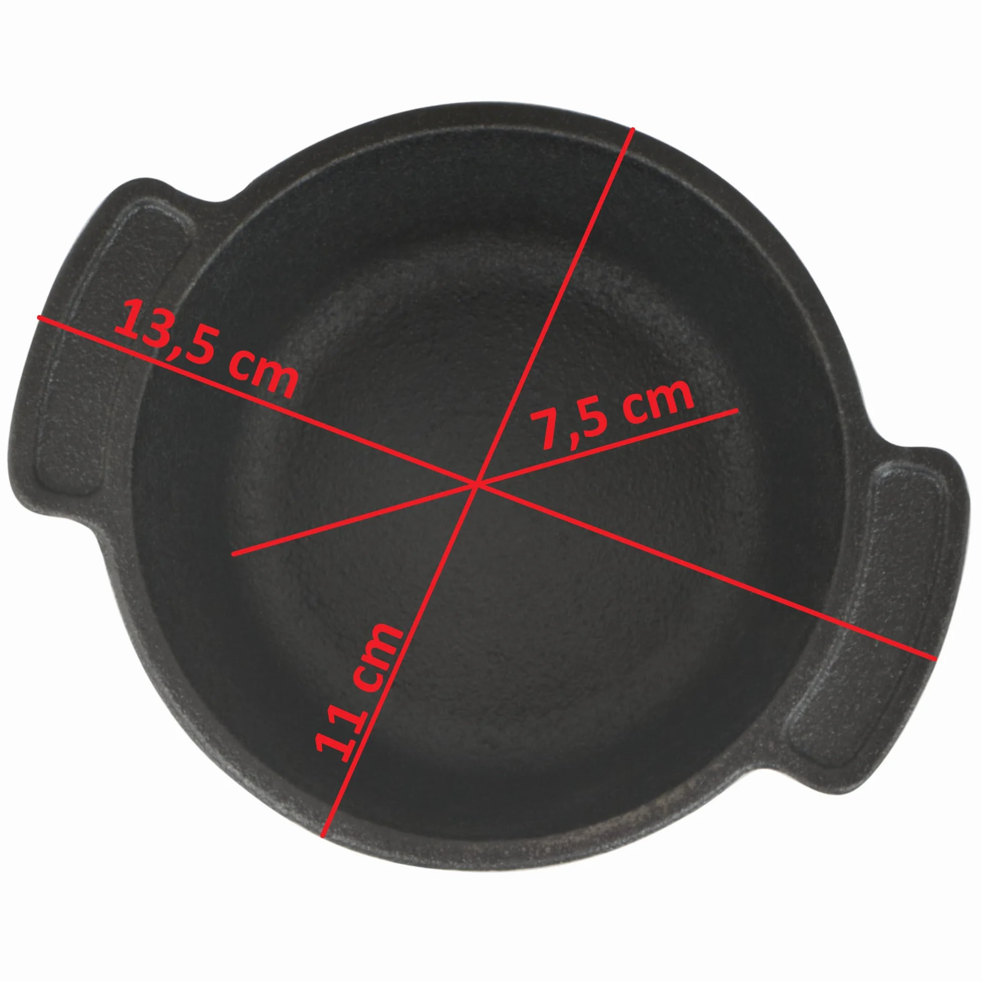 BBQ-Toro Mini Dutch Oven 6 pièces Ø 11 cm fonte pré-assaisonnée marmite de cuisson