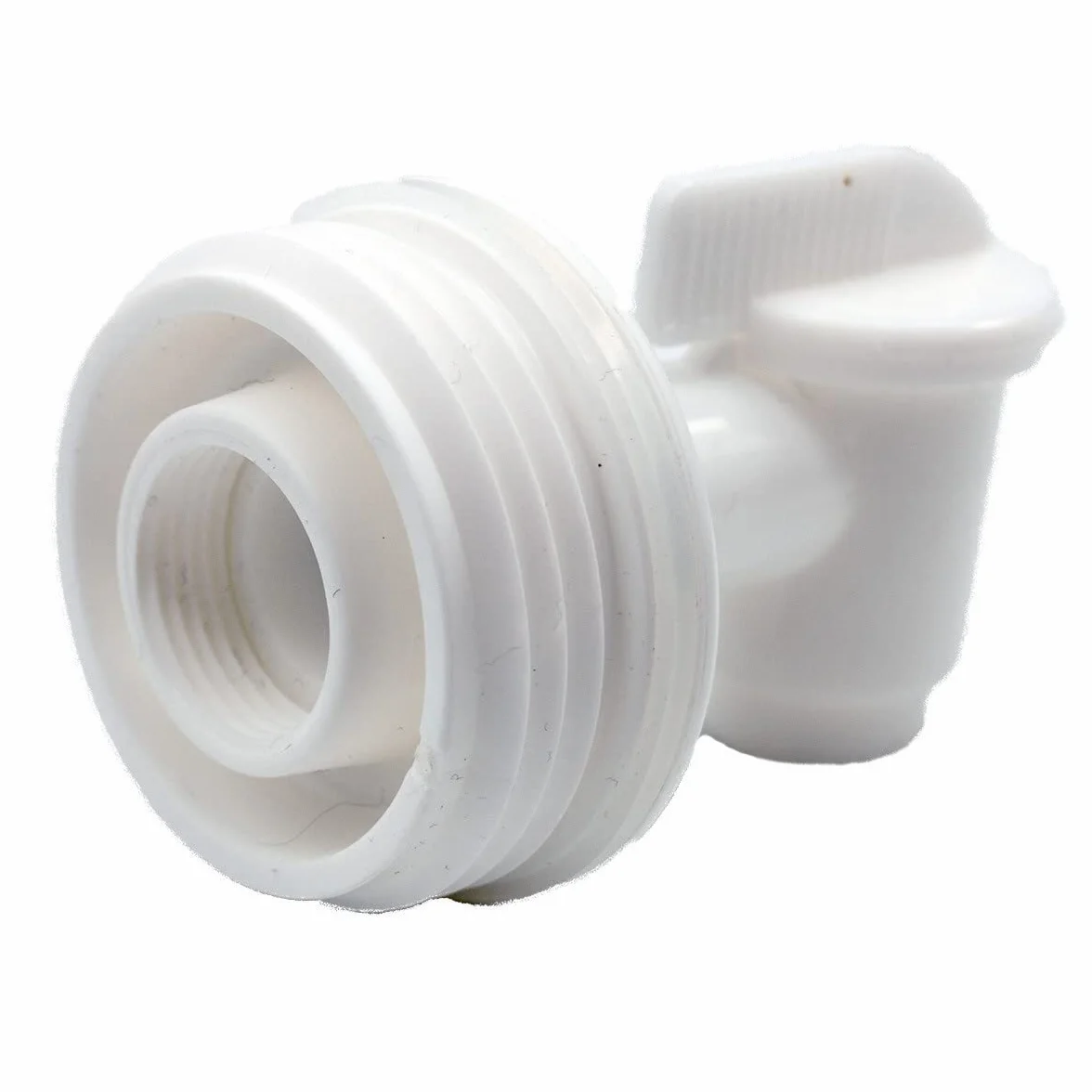 Raccord S56x4 male avec robinet pour futs
