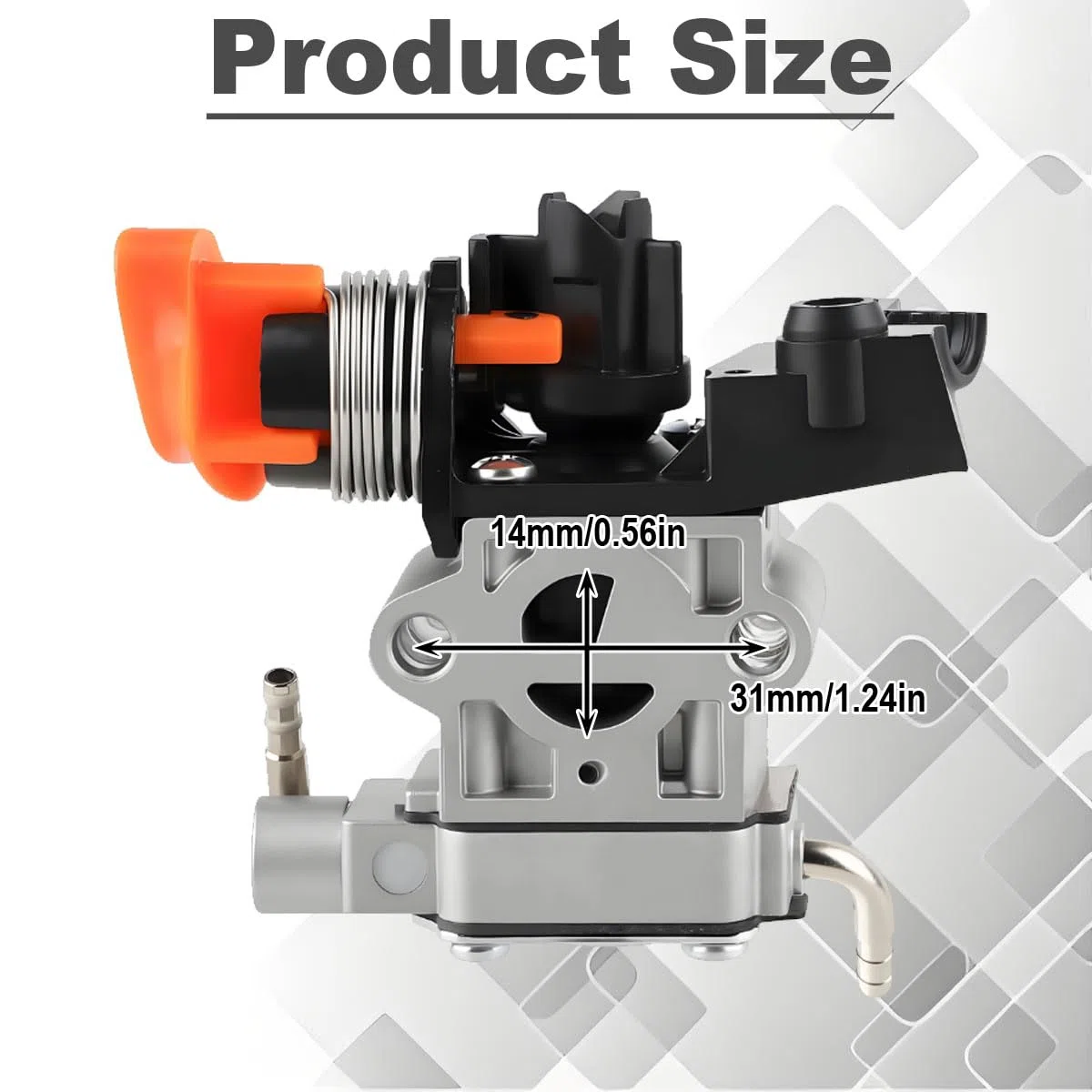 Carburateur FS94R pour Stihl FS94R, HL94, HL91, HL92, FS94RC, FS94, FS94 R, FS94C, HL91K, HL91KC, HL94C, HL94K, HL94KC, HL92C, HL92KC débroussailleuses, Coupe-Herbes, Coupe-Bordures