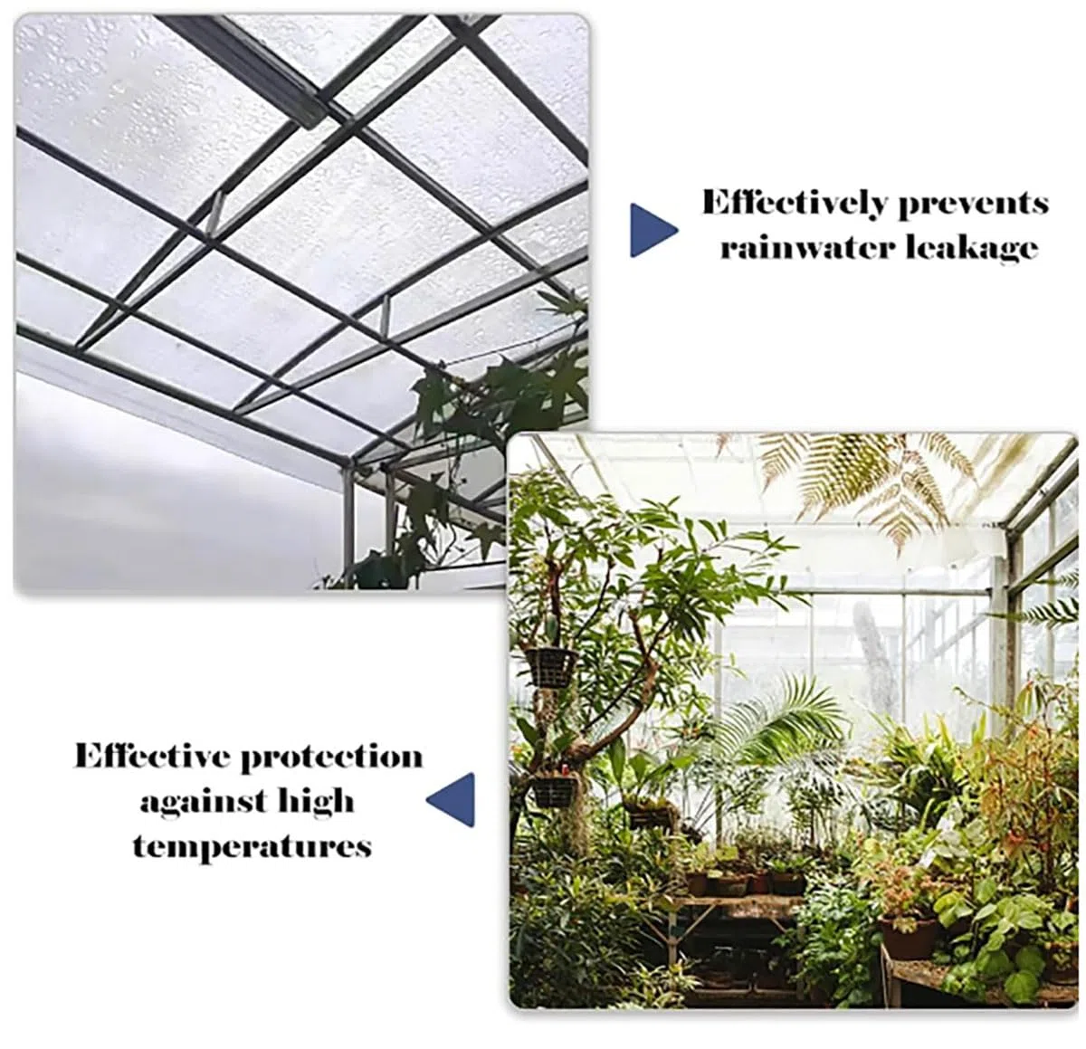 Feuille de Polycarbonate résistante aux UV, auvent de Serre abri de Jardin, Isolation Transparente Panneaux d'éclairage diurne en Rouleau pour Jardinage extérieur, Agriculture(Size:1m*30m)