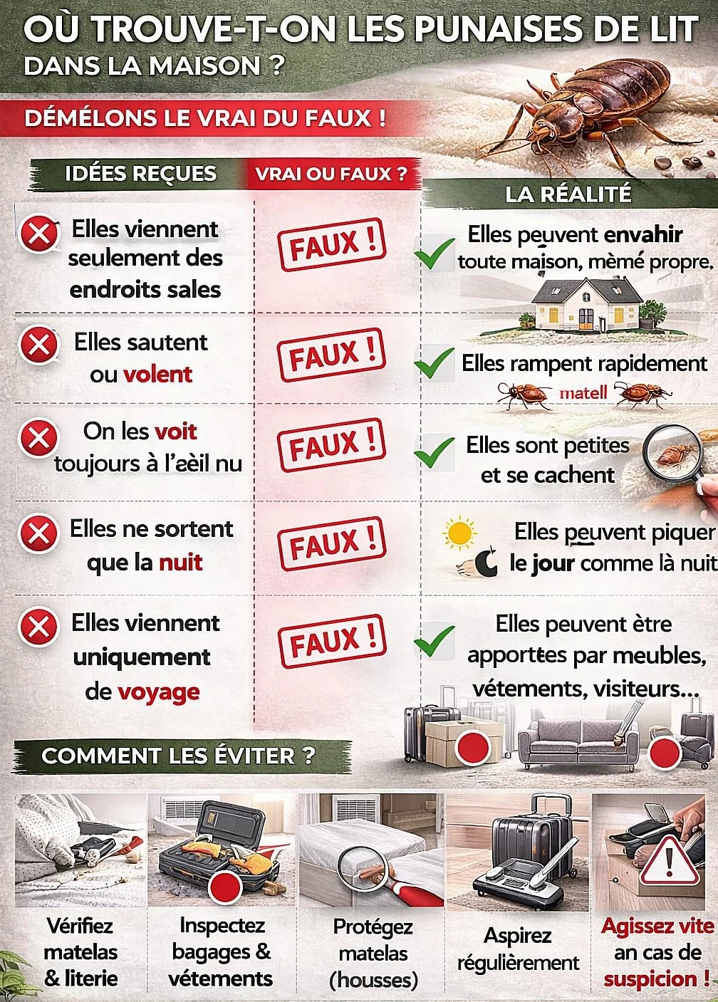 NUISIPRO - Fumigènes Anti Punaises de lit & Puces - Effet Choc - Lot de 6 diffuseurs