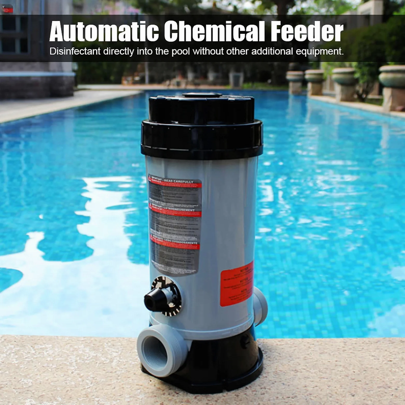CL-200 Distributeur Automatique De Chlore Équipement De Désinfection De Piscine pour Piscine Spa Désinfection pour Une Eau Plus Claire
