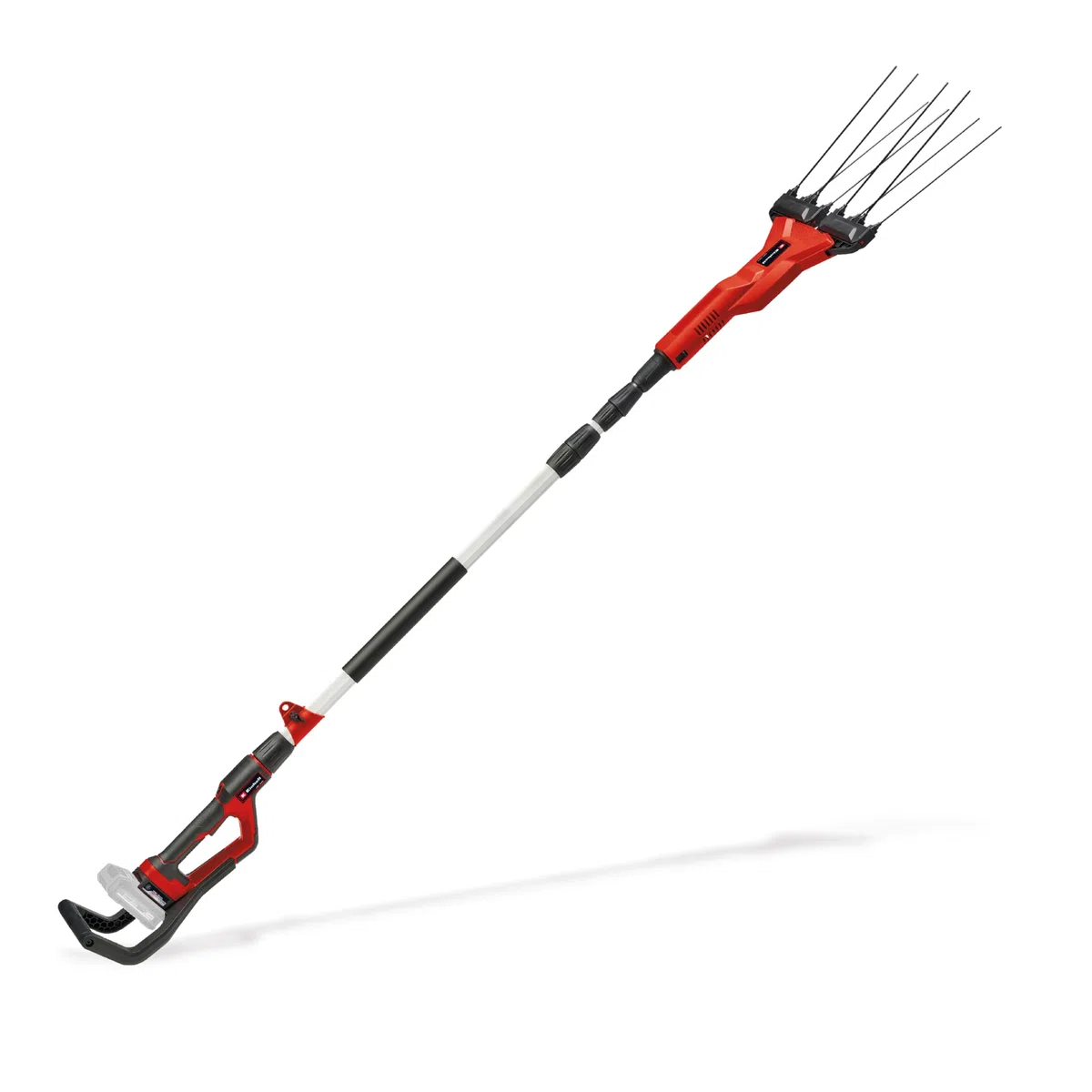 Einhell Secoueur de fruits sans fil GE-FS 18/53 Li-Solo Power X-Change (18V, Hauteur de travail avec fonction télescopique, Dents légères et robustes) Livré sans Batterie ni Chargeur