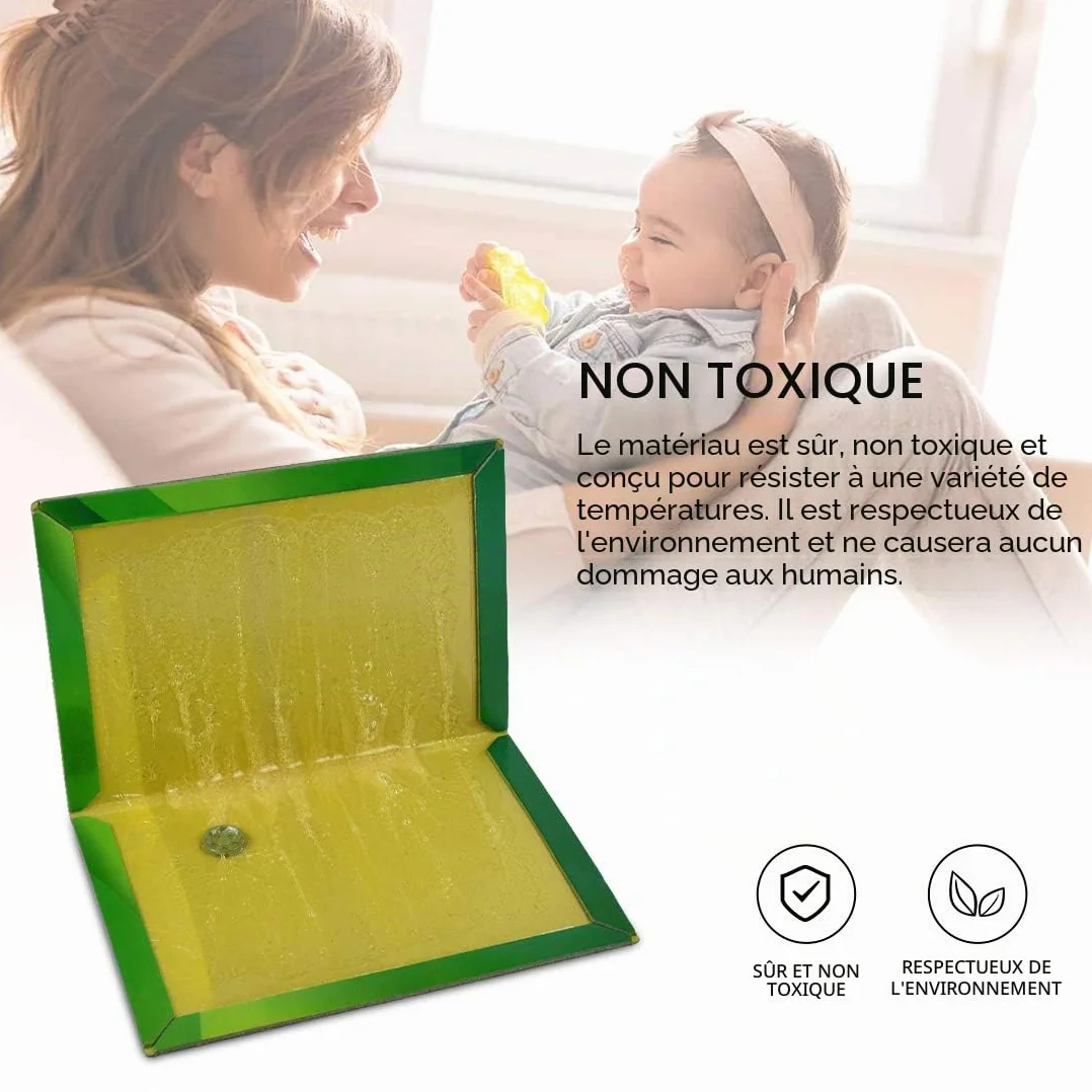 Piege a Souris Rat Colle Collant 22 Pièces Pièges à Souris Attrape Anti Souris Rat Glue Plaque Collante Piège Souris et à Rats Puissant Mouse Trap Mulot Exterieur Efficace Interieur