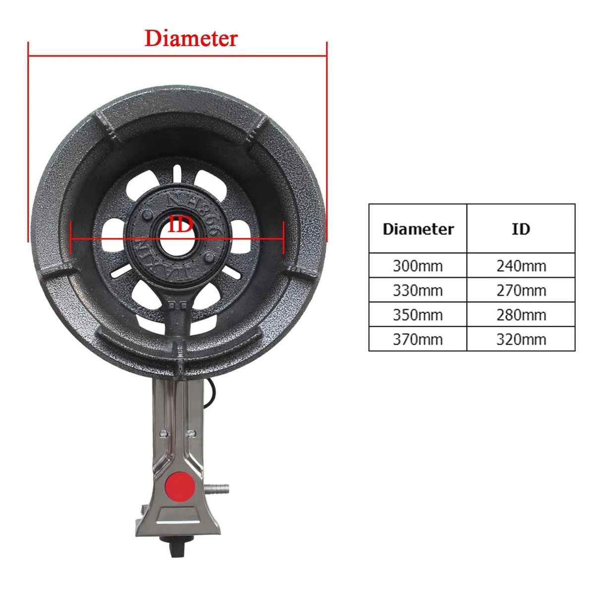 Rechaud a gaz professionnel butane cuisine exterieur bruleur fonte poele cuisinière gaz camping propane gpl barbecue grill