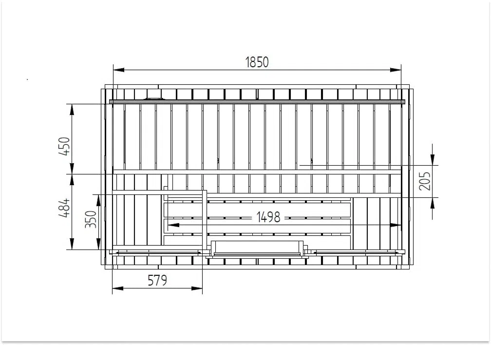 Fasssauna Ellipso M, Moderne Sauna d’Extérieur Incl. Couverture de Toit, Compacte Sauna de Jardin avec Façade en Verre, Sauna d’Extérieur : 196 x 119 x 203 cm (l x p x h), 3 Personnes