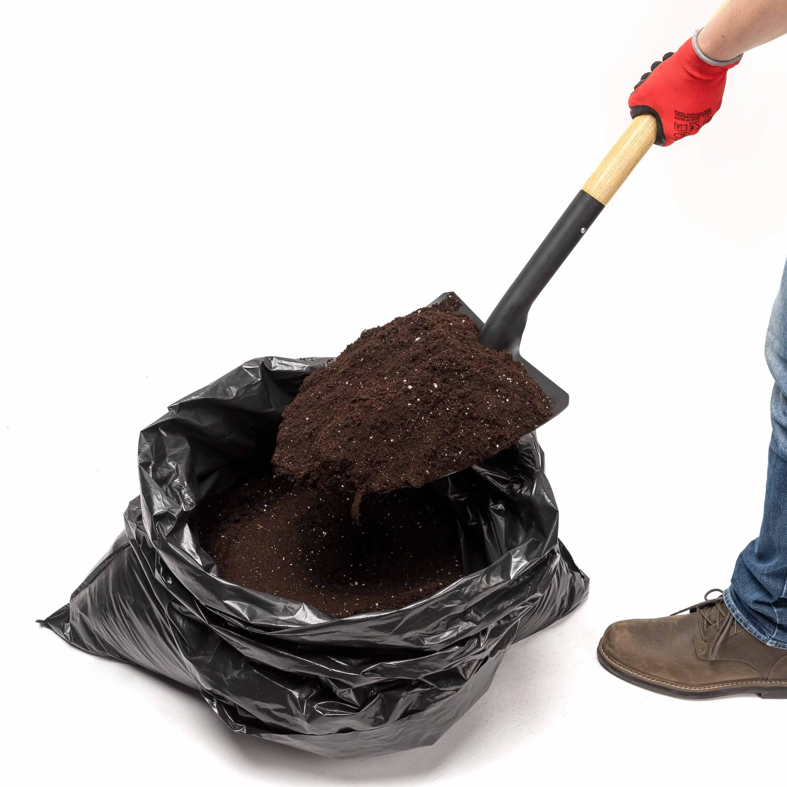 Relevo Sacs Poubelle Noirs Professionnels 150L 75 µm PEBD Recyclé 30 Sacs