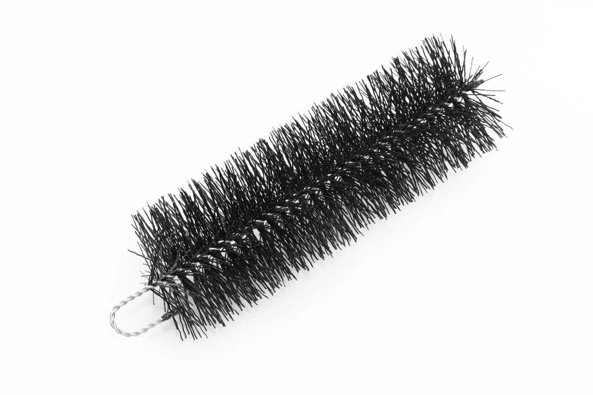 Lot de 25 Brosses Filtrantes Bassin et Koi Ø 15 cm, Longueur 30 cm | Nettoyage Efficace et Eau Claire | Fibres Polypropylène Haute Densité | Conception Poils Ondulés, Noir