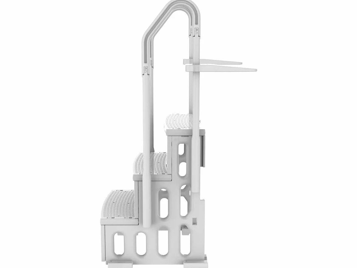 Escalier Simple de Piscine Nathan 3 marches Plastique