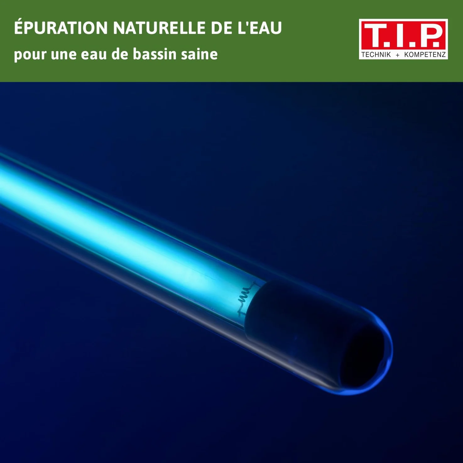 T.I.P. WDF 20000 UV 11 Filtre de Bassin Extérieur jusqu'à 20000 l Technologie UV-C 18 W Wet-and-Dry avec Différents Niveaux d'Efficacité Système Complet et Pompe Vortex de 50 W Couleur Noir