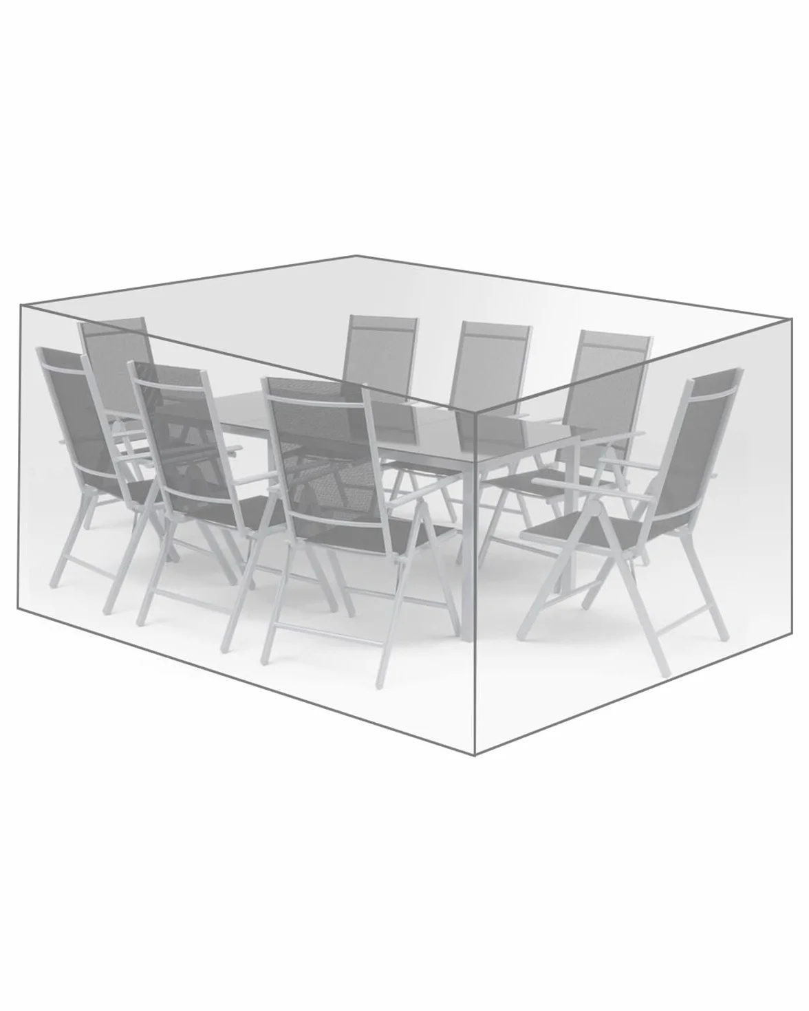 WOLTU Bâche Extérieure pour Salon de Jardin 250x210x90cm Anti-UV Imperméable