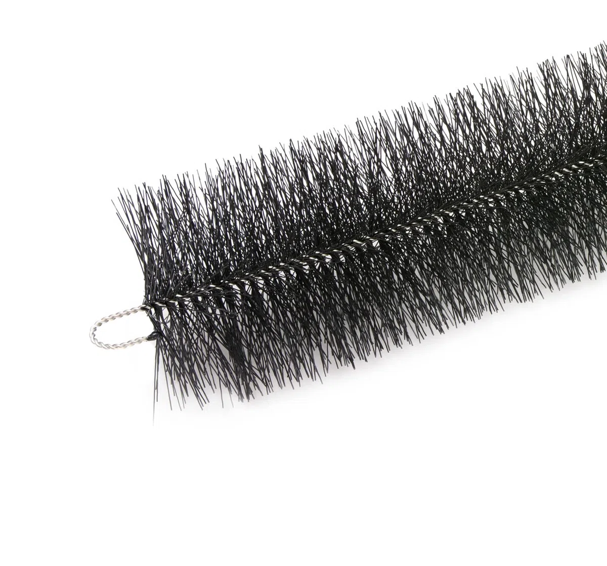 Lot de 25 Brosses Filtrantes Bassin et Koi Ø 15 cm, Longueur 30 cm | Nettoyage Efficace et Eau Claire | Fibres Polypropylène Haute Densité | Conception Poils Ondulés, Noir