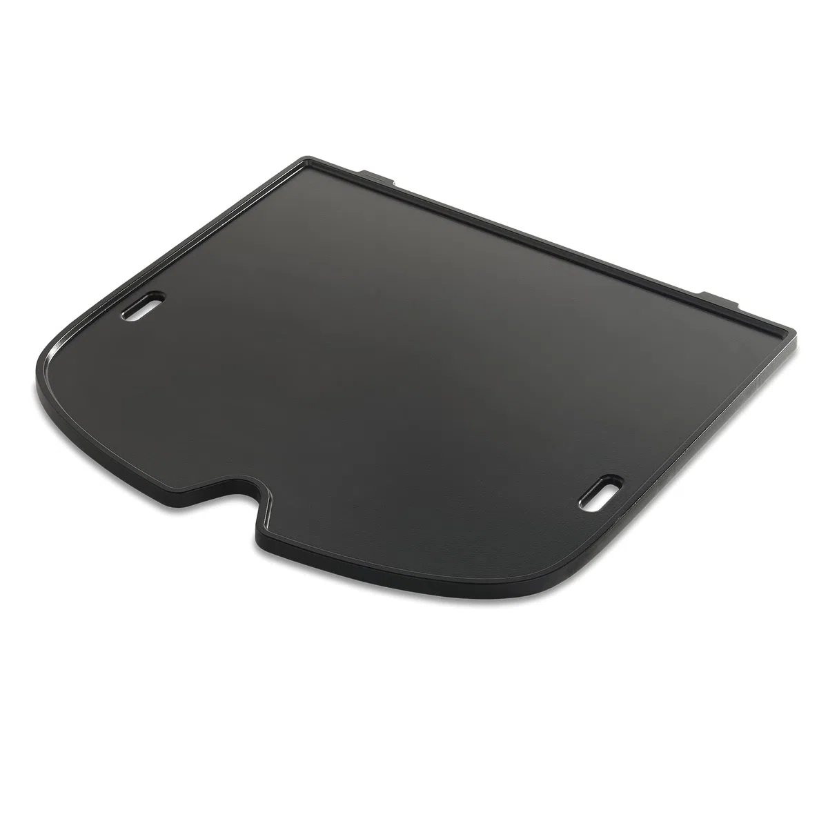 Weber Plancha fonte émaillée barbecue gaz Traveler antiadhésive bords relevés 1,3 x 32 x 34,5 cm noir