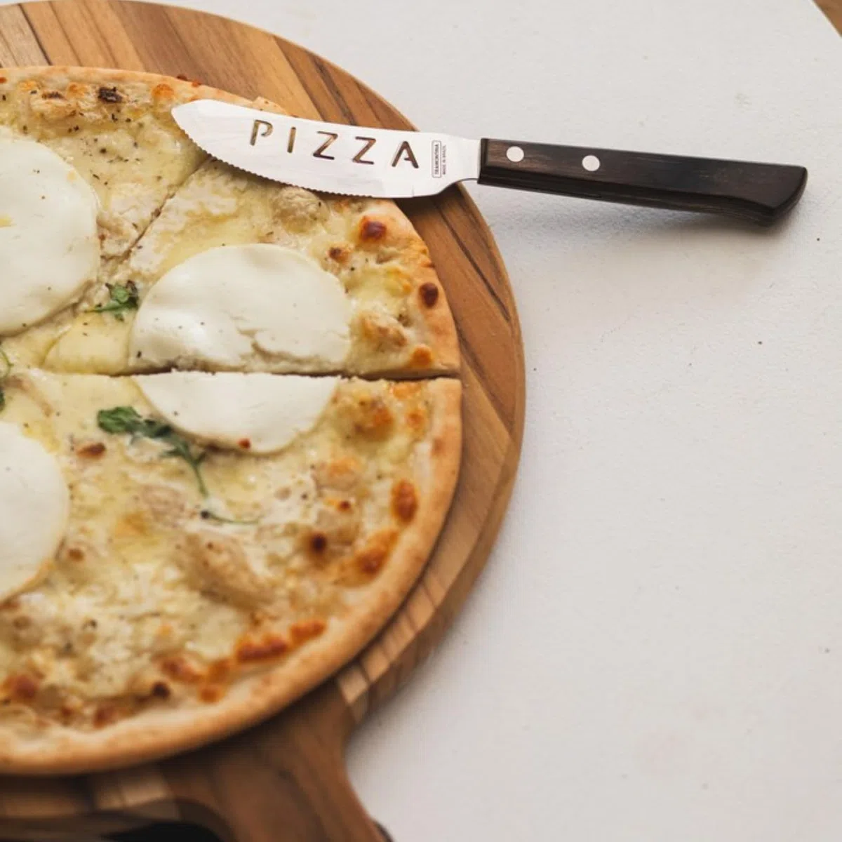 Tramontina Couteau à Pizza 21cm Inox Technobois X 12