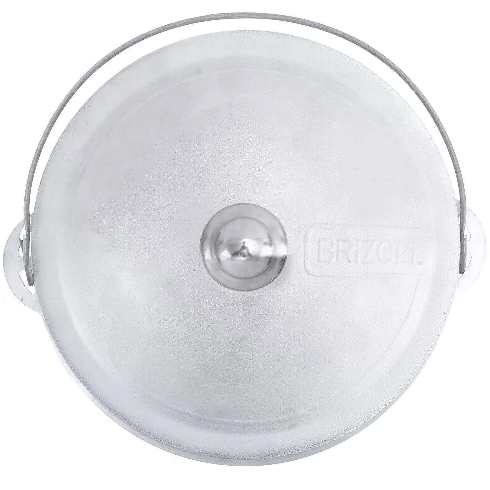 Kazan Marmite Pivotante en Aluminium 4 L Avec Anse et Couvercle en Fonte d'Aluminium - Tatarskij Cocotte Wok Asie Casserole Touristique