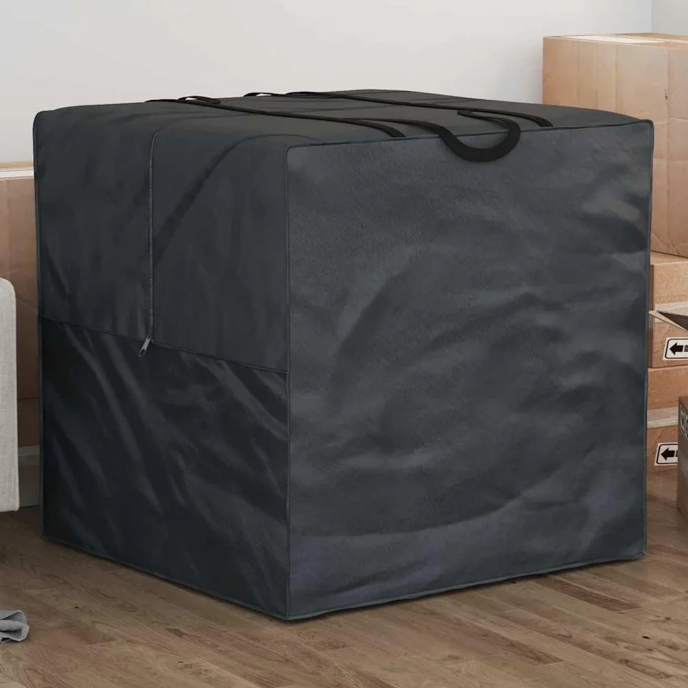 Housse de Stockage extérieur Noir 90 x 90 x 90 cm Tissu 420D pour Meubles